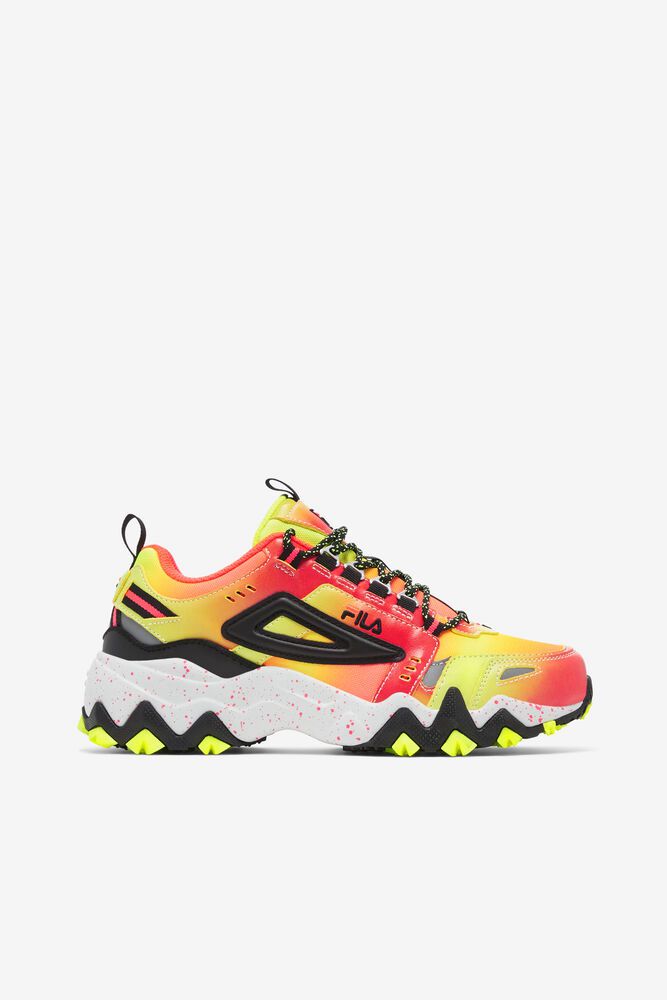 Fila Sneakers Oakmont Tr Womens Pink/Yellow - India SJD-734269